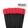 25 peças de aplicador de silicone para rímel